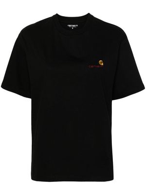 Carhartt WIP S/S American Script T-shirt - Black