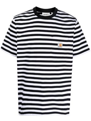 Carhartt WIP Scotty striped T-shirt - Black