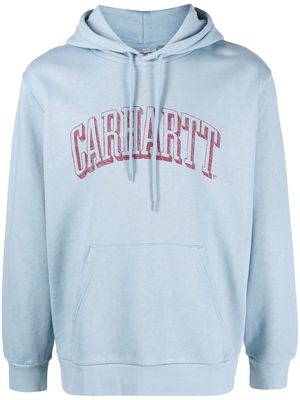 Carhartt WIP Scrawl cotton hoodie - Blue
