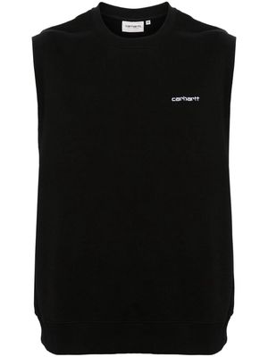 Carhartt WIP Script cotton vest - Black