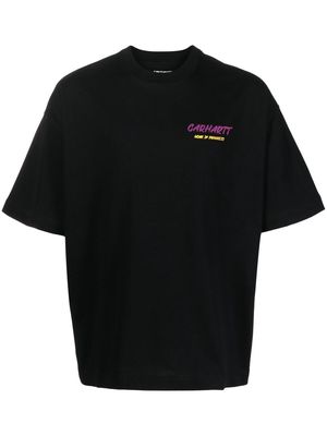 Carhartt WIP slogan-print t-shirt - Black
