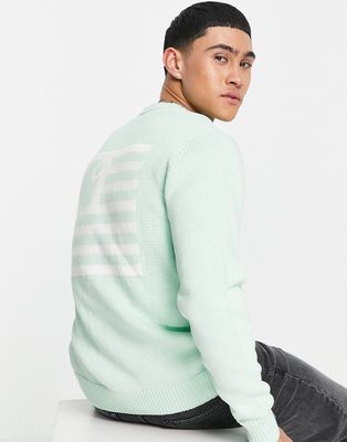 Carhartt WIP state knit sweater in green