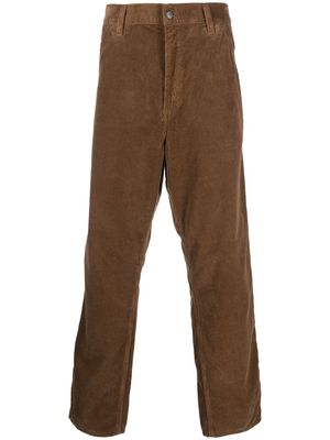 Carhartt WIP straight-leg corduroy trousers - Brown
