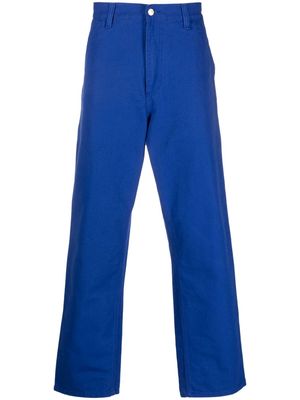 Carhartt WIP straight-leg cotton trousers - Blue