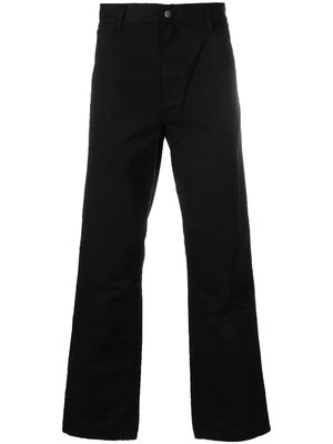 Carhartt WIP straight-leg cut trousers - Black