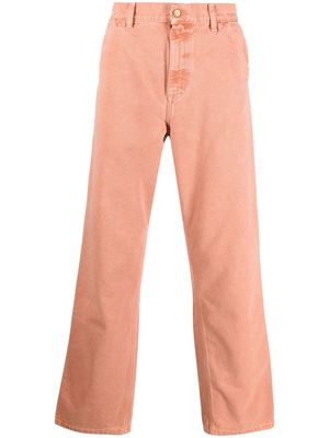 Carhartt WIP straight-leg cut trousers - Orange