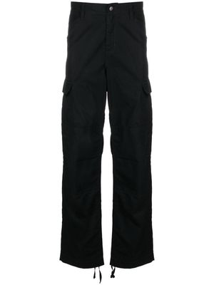 Carhartt WIP straight-leg ripstop cargo trousers - Black