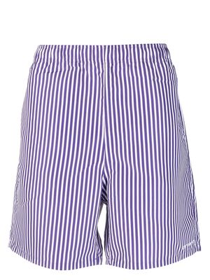 Carhartt WIP stripe-print swim shorts - Purple