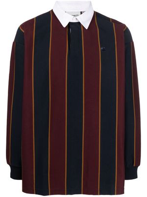 Carhartt WIP striped cotton rugby shirt - Purple