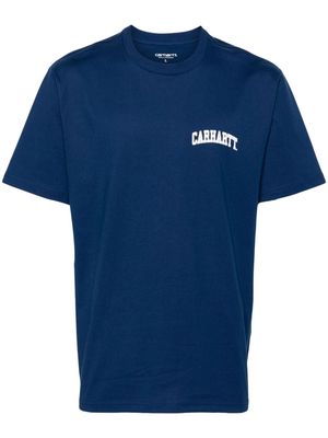 Carhartt WIP University Script cotton T-Shirt - Blue