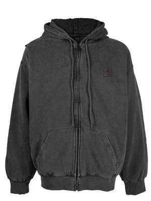Carhartt WIP Vista zip-up hoodie - Grey