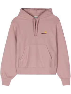 Carhartt WIP W' HD American Script hoodie - Pink