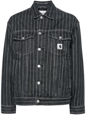 Carhartt WIP W' Orlean pinstriped shirt jacket - Black