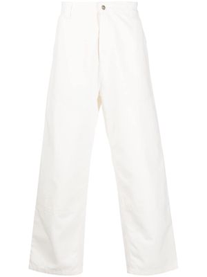 Carhartt WIP wide-panel cotton trousers - White