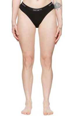 Carhartt Work In Progress Black Cotton Briefs