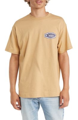 Carhartt Work In Progress New Tools Organic Cotton Graphic Tee in Dusty H Brown