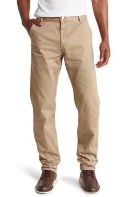 Carhartt Work In Progress Ruck Single Knee Twill Work Pants in Leather Stone Washed