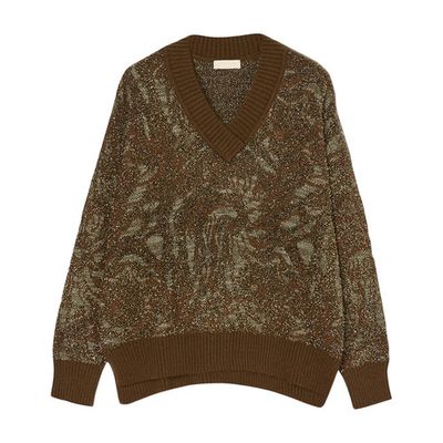 Carice jacquard sweater