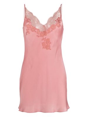 Carine Gilson Babydoll silk dress - Pink