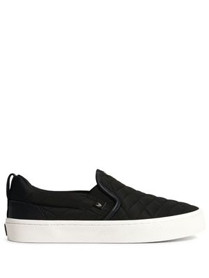 Cariuma leather slip-on sneakers - Black