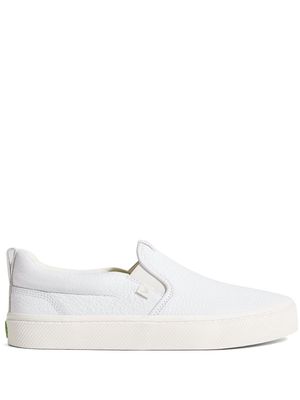 Cariuma leather slip-on sneakers - White