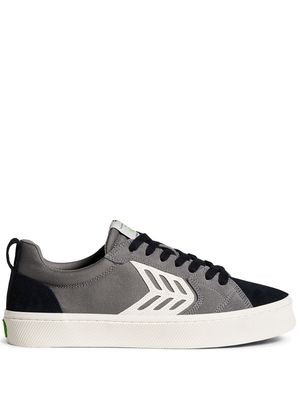 Cariuma x Mater-Piece Catiba Pro panelled suede sneakers - Master-piece Charcoal Grey/Black