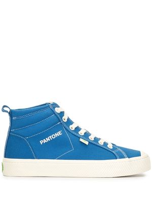 Cariuma x Pantone OCA canvas high-top sneakers - Blue