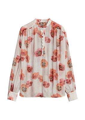 Carla Floral-Printed Shirt