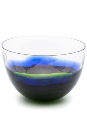 Carlo Moretti Le Diverse ombré glass bowl - Blue