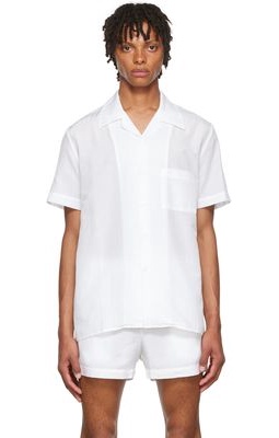 Carlota Barrera White Cotton Shirt