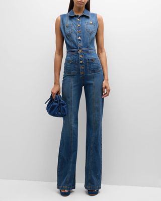 Carly Denim Jumpsuit