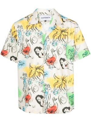 CARNE BOLLENTE graphic-print short-sleeved shirt - Multicolour