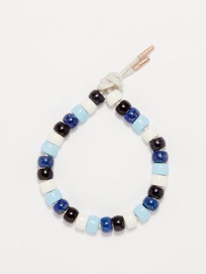 Carolina Bucci - Forte Multi-stone Beaded Bracelet - Womens - Blue Multi