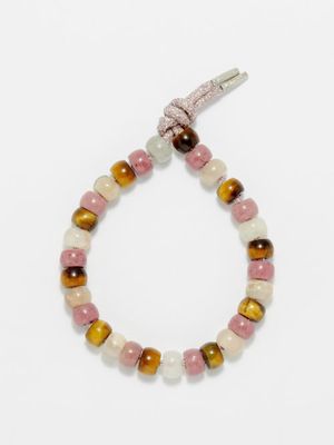 Carolina Bucci - Forte Multi-stone Beaded Bracelet - Womens - Pink Multi