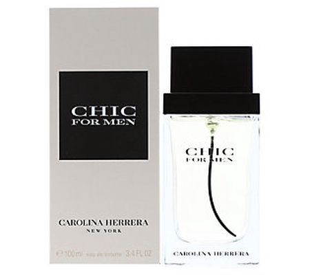 Carolina Herrera Chic For Men Eau De Toilette S ray 3.4 Oz