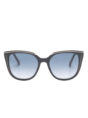Carolina Herrera gradient cat-eye sunglasses - Black