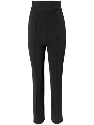 Carolina Herrera high-waisted wool trousers - Black