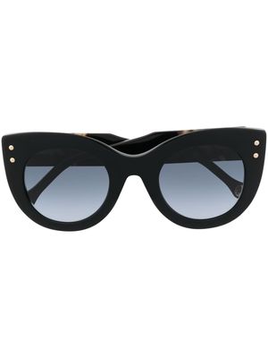 Carolina Herrera oversized cat-eye sunglasses - Black