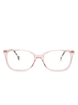 Carolina Herrera rectangle-frame glasses - Pink