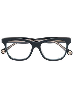 Carolina Herrera wayfarer-frame glasses - Blue