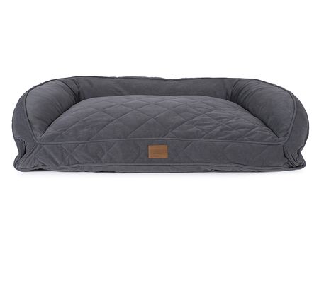 Carolina Pet S/M Quilted Microfiber Bolster Bed