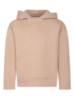 Caroline Bosmans long-sleeve cotton hoodie - Neutrals