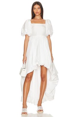 CAROLINE CONSTAS Idola Gown in White