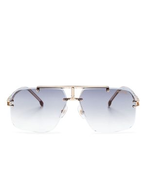 Carrera 1052/S oversize-frame sunglasses - Gold
