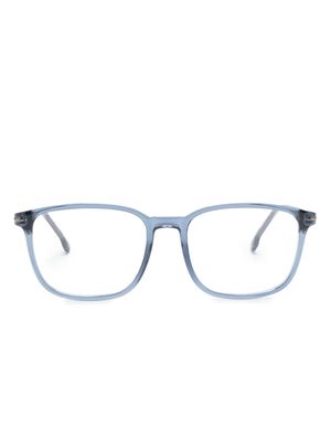 Carrera 292 rectangle-frame acetate glasses - Blue