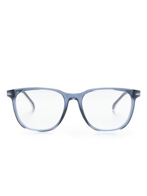 Carrera 308 square-frame acetate glasses - Blue