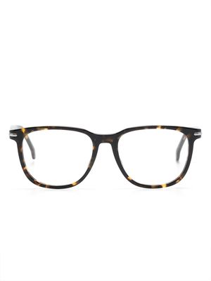 Carrera 308 square-frame glasses - Brown