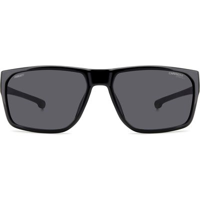 Carrera Eyewear x Ducati 59mm Rectangular Sunglasses in Black/Grey 