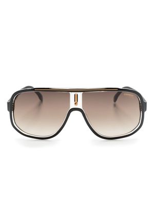 Carrera gradient-lenses pilot-frame sunglasses - Black