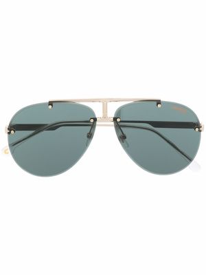 Carrera pilot-frame sunglasses - Gold